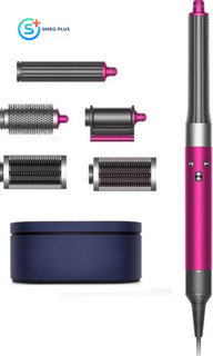 سشوار و حالت دهنده مو دایسون مدل استایلر فوشیا نیکل صورتی Dyson Fuschia Nickel Airwarp Hair Multi Styler HS05